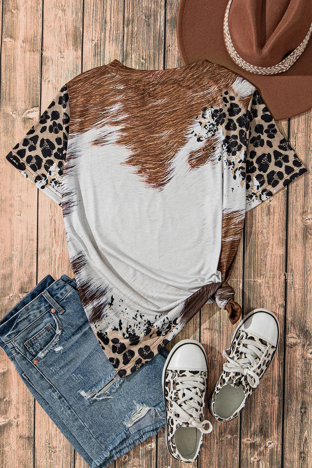 Sunflower Graphic Short Sleeve T-Shirt