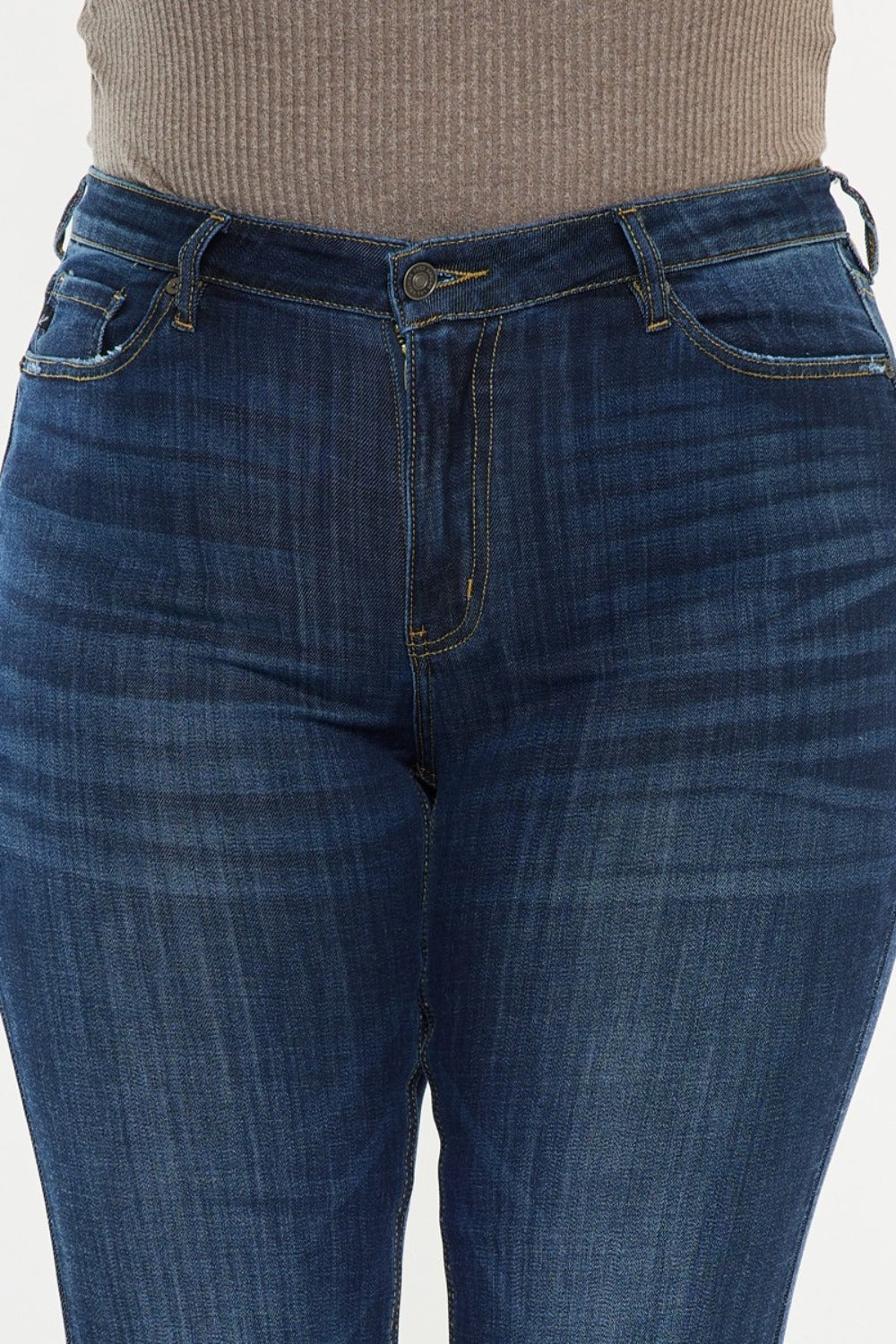Kancan Mid Rise Flare Jeans SZ 1-22W